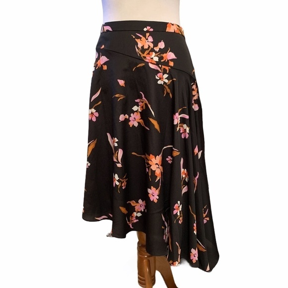 Joie Moni asymmetrical skirt in Caviar color - Picture 1 of 11
